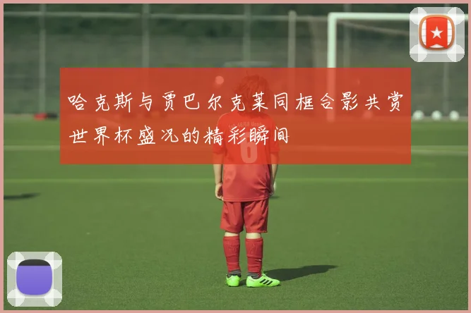 哈克斯与贾巴尔克莱同框合影共赏世界杯盛况的精彩瞬间